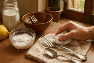Pulire argenteria e ottone con ingredienti di cucina: addio Sidol