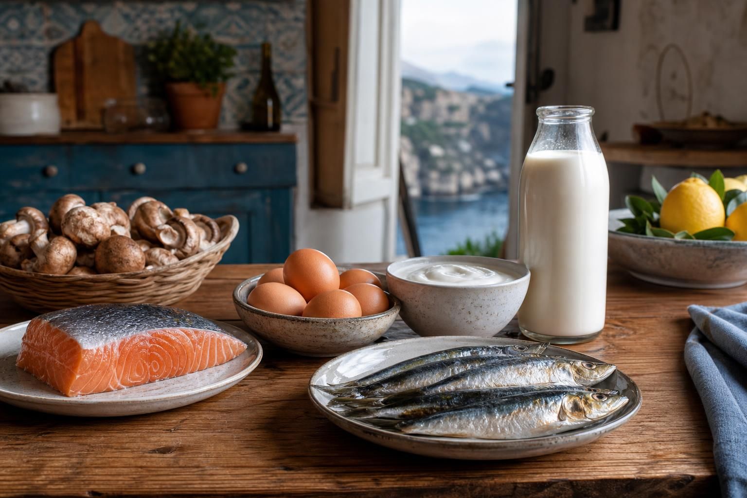 Vitamina D a tavola: i cibi da scegliere se vuoi farne il pieno