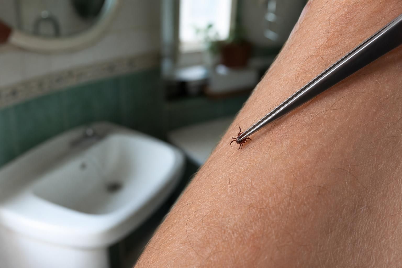 Zecca attaccata alla pelle? Gli errori da evitare per toglierla bene - dettaglio