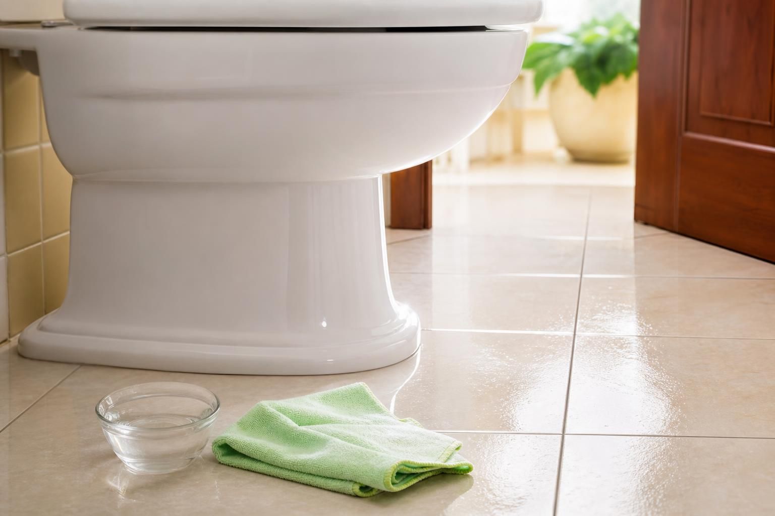 Aceto attorno al WC: il gesto semplice che aiuta a tenere il bagno più pulito - approfondimento
