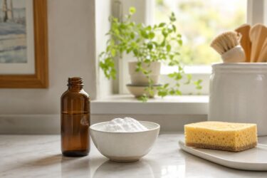 Acqua ossigenata e bicarbonato: dove funzionano davvero in casa