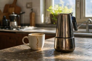 Aloni di caffè su tazze e thermos? I 3 rimedi naturali che funzionano