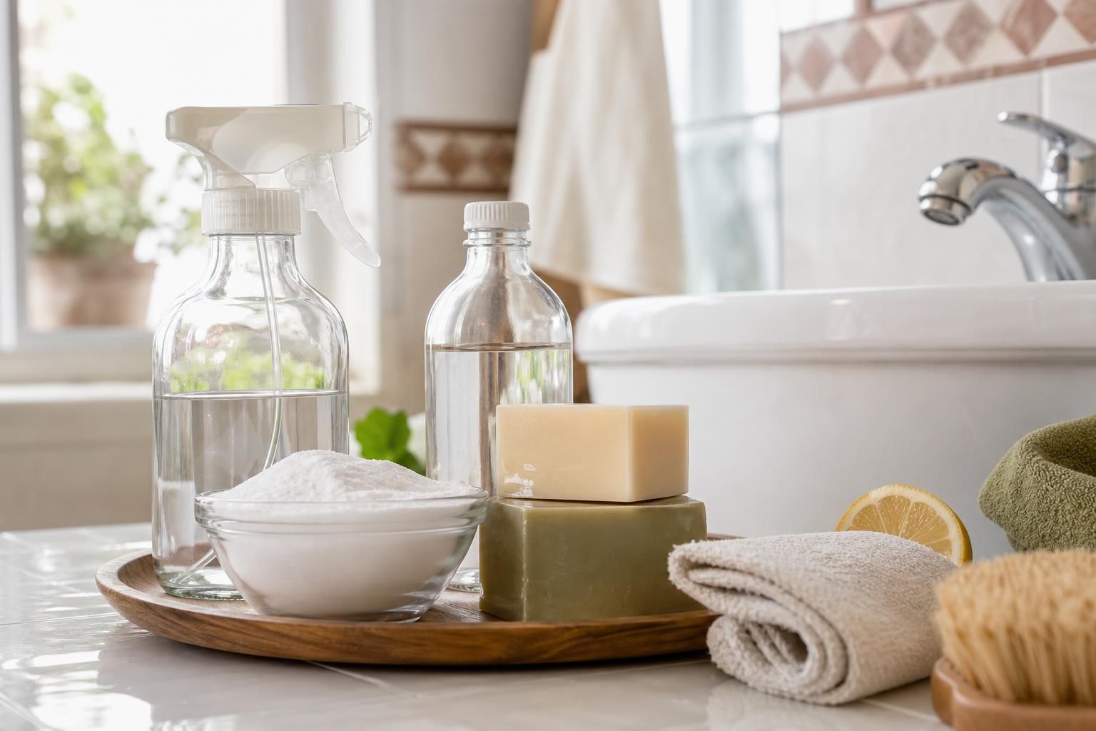 Bagno pulito senza detersivi aggressivi: 4 ricette facili da provare