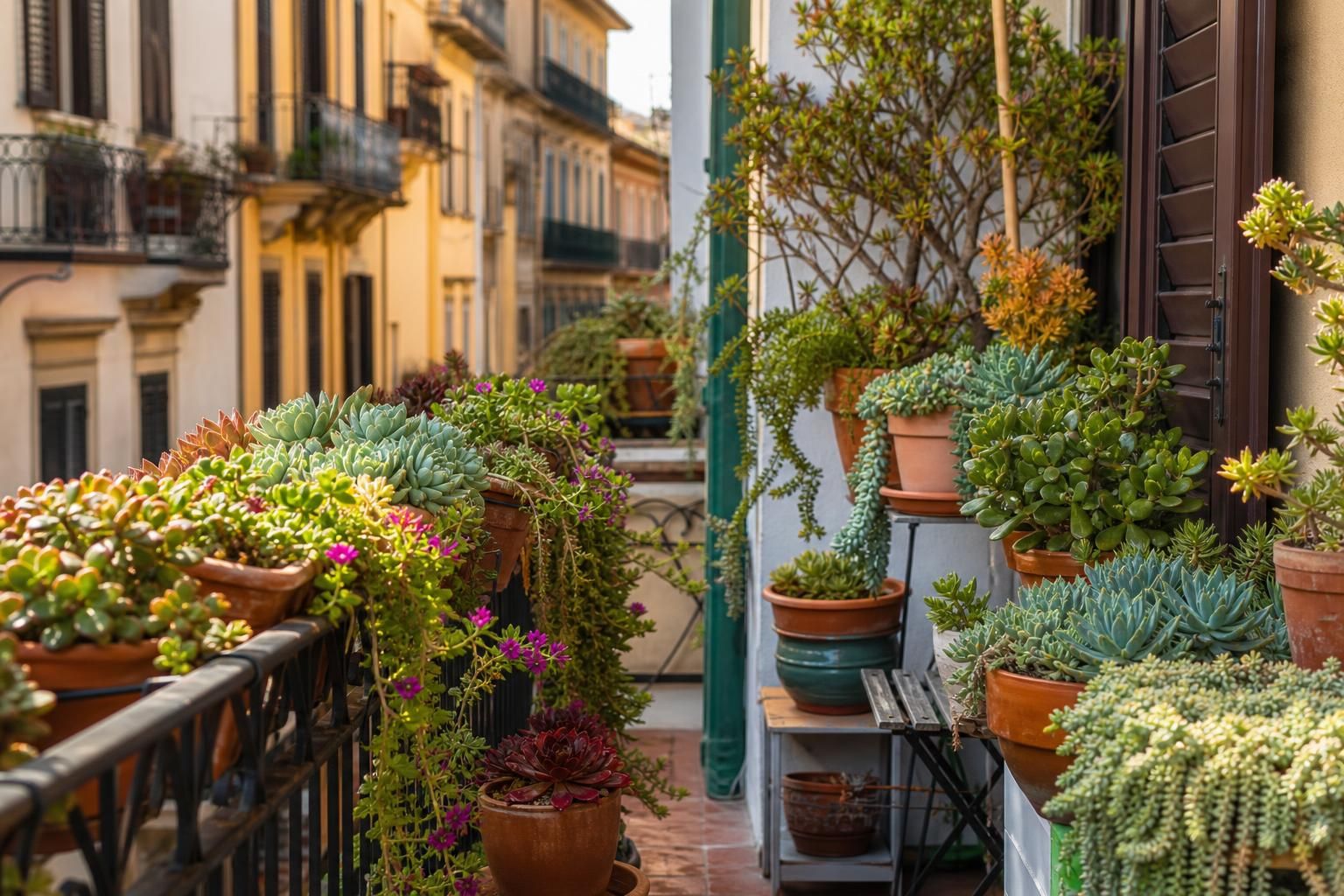 Balcone spoglio? Le piante grasse che lo riempiono in pochi mesi