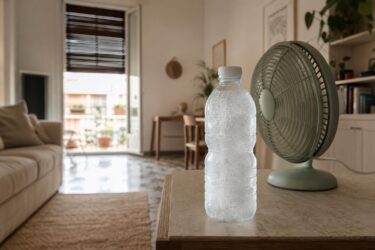 La bottiglia ghiacciata davanti al ventilatore funziona davvero?