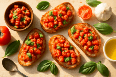 Bruschette estive: 7 idee irresistibili con pomodori e basilico