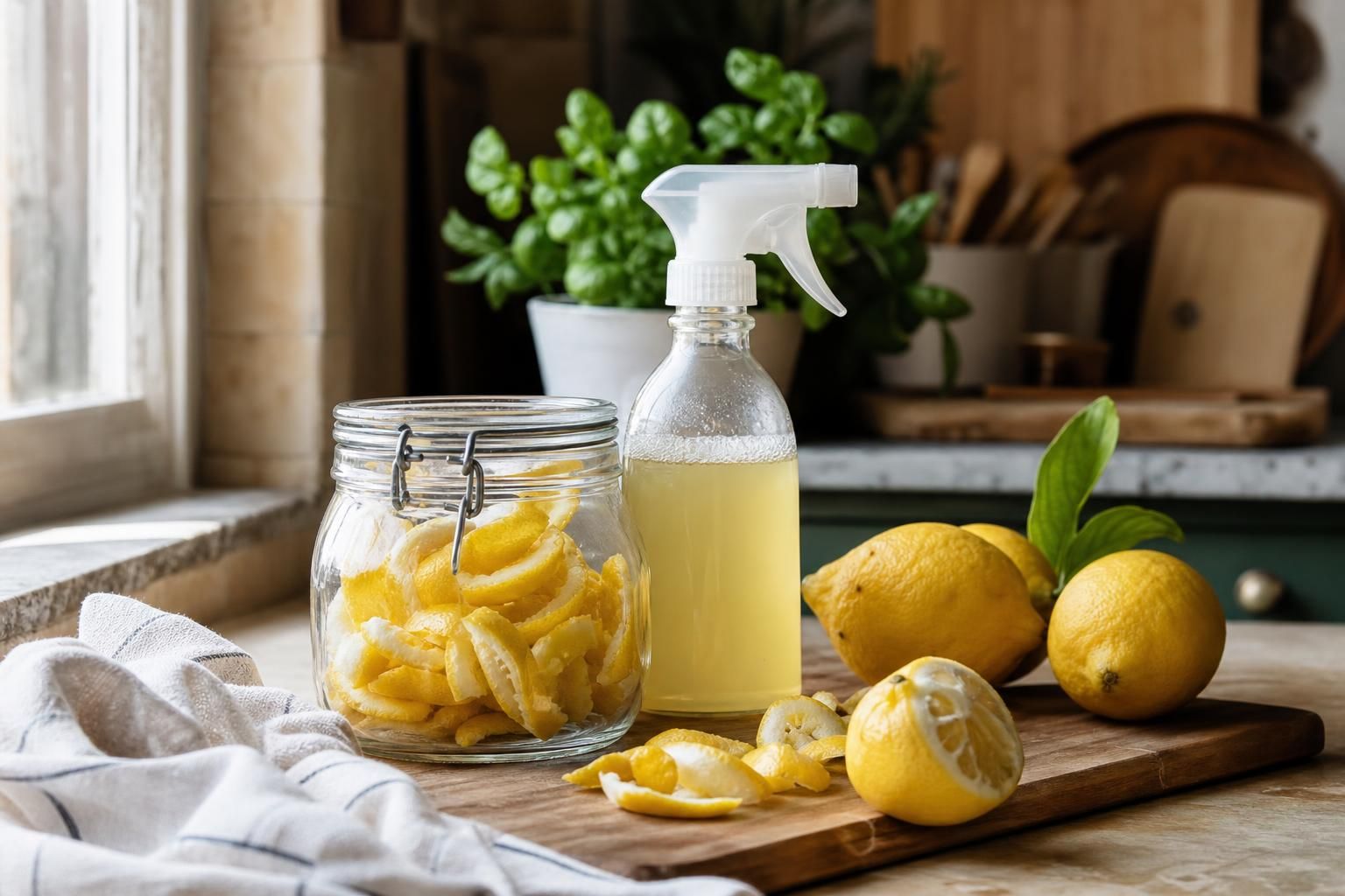 Le bucce di limone che avanzano diventano un ottimo detergente