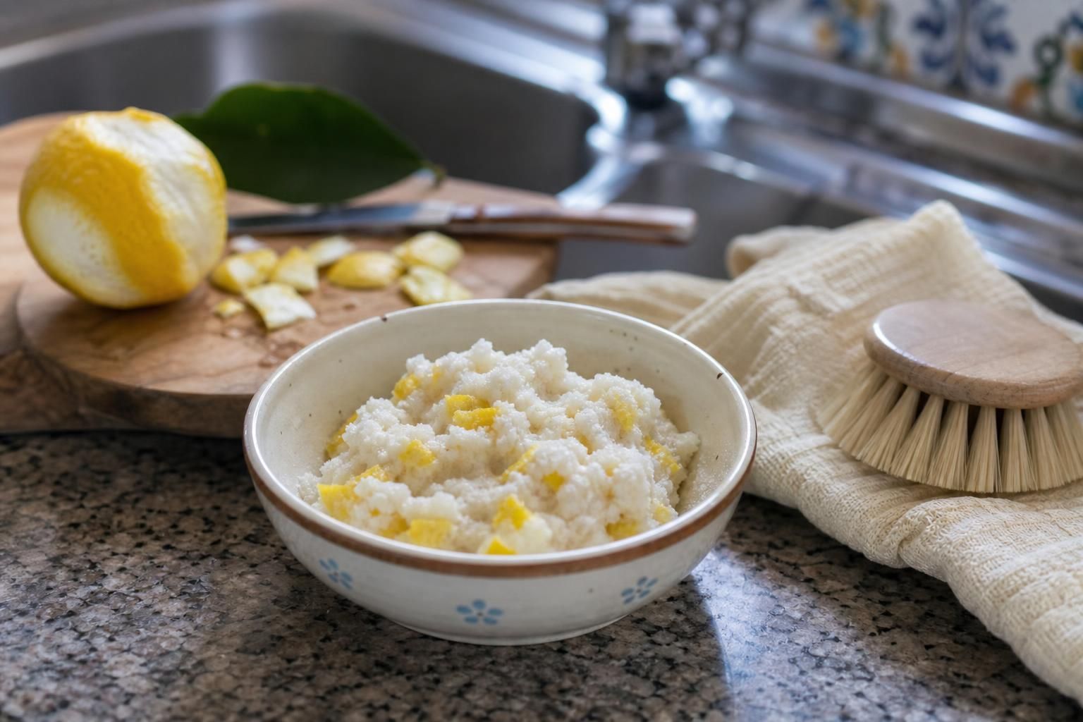 Le bucce di limone che avanzano diventano un ottimo detergente - dettaglio