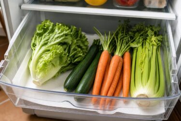 Nel cassetto delle verdure metti carta da cucina: dura tutto di più