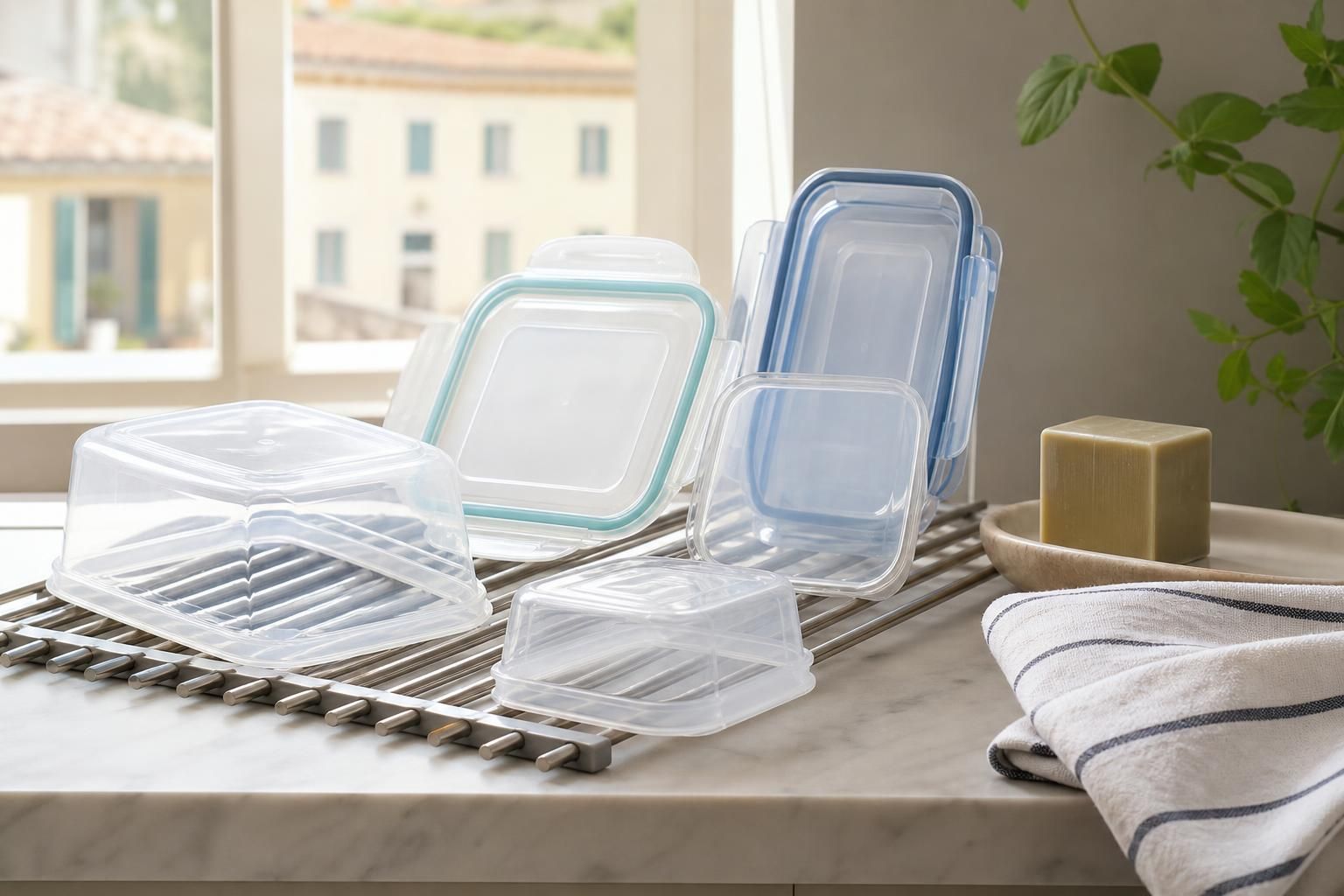 Contenitori di plastica macchiati? 3 rimedi naturali che funzionano - approfondimento