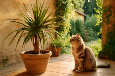 Dracena di agosto: pericolo nascosto per i gatti