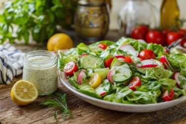 Il dressing allo yogurt che rende l’insalata estiva più fresca e gustosa