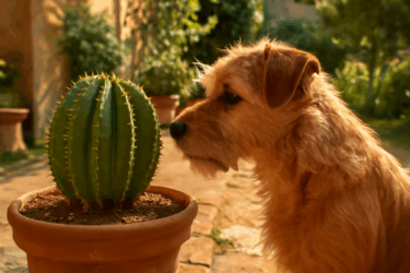 Euphorbia cactiforme: il lattice che ustiona cani e gatti