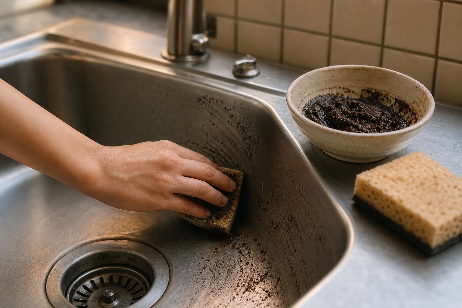 Fondi di caffè e bicarbonato: dove usarli davvero nelle pulizie - dettaglio
