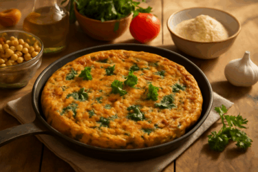 Frittata vegana di ceci: i trucchi per stupire i carnivori
