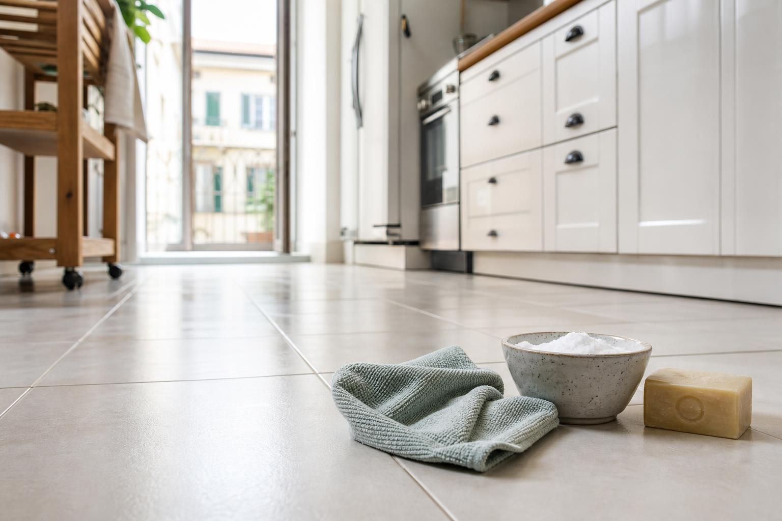 Fughe del pavimento più pulite con il bicarbonato: 7 metodi pratici - approfondimento