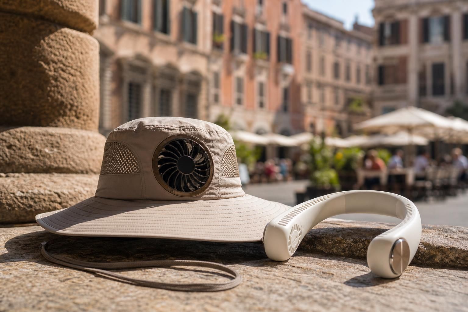Giacche ventilate, cappelli con ventola e cucce fresche: cosa vale la pena - dettaglio
