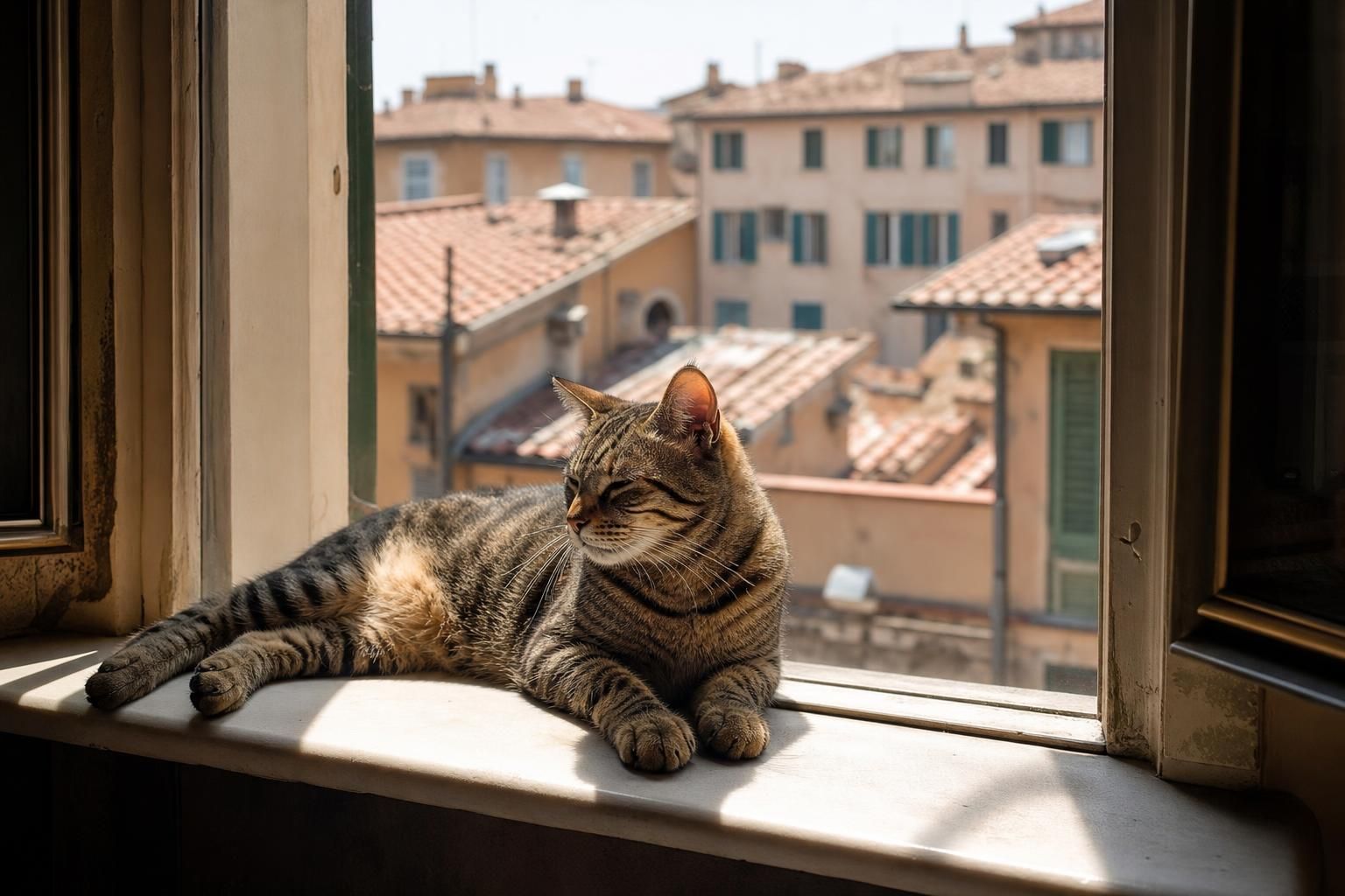La giornata di un gatto in casa: cosa fa davvero dal mattino alla sera