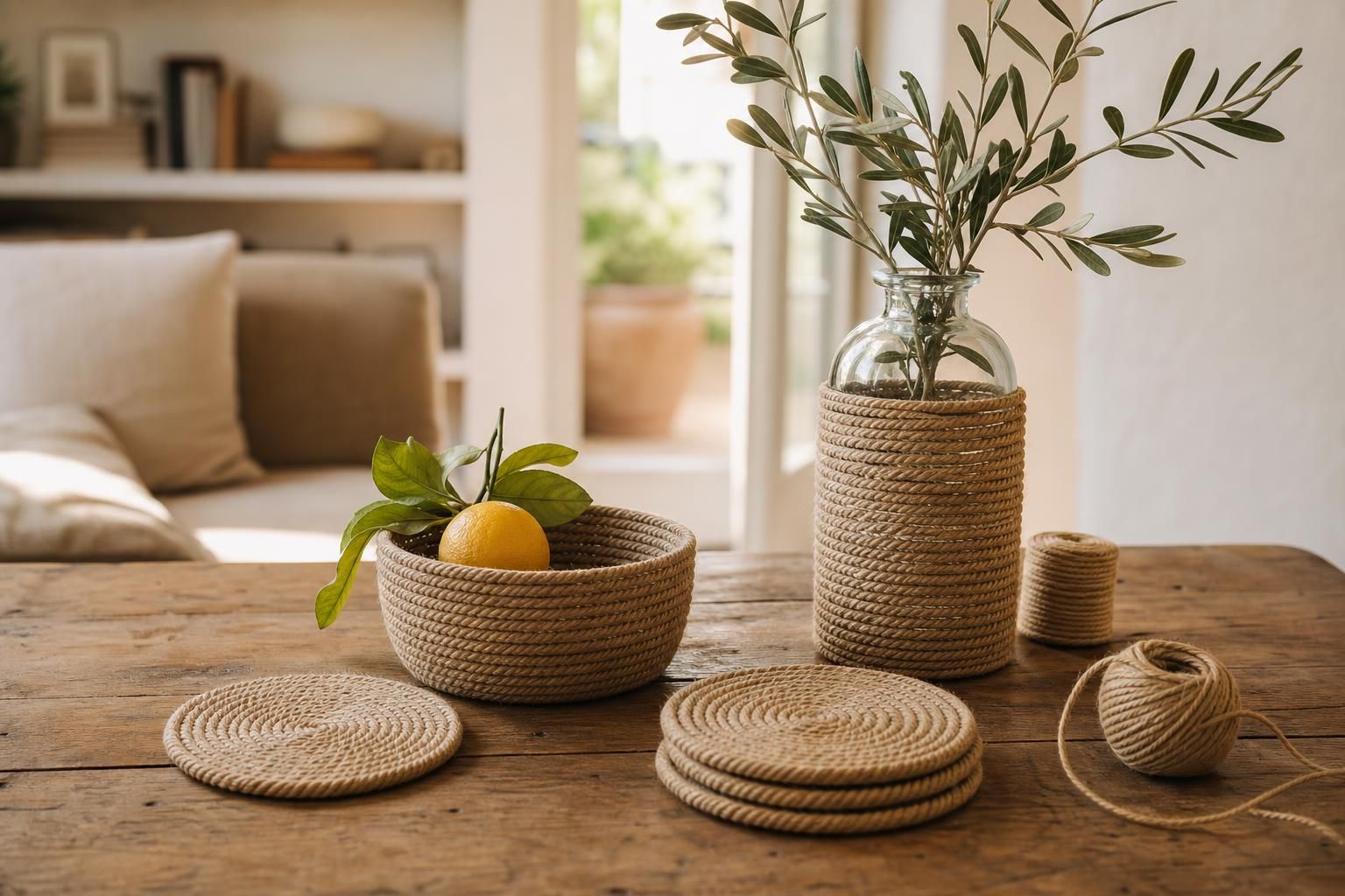 Hai della corda avanzata? 12 idee utili per riutilizzarla in casa