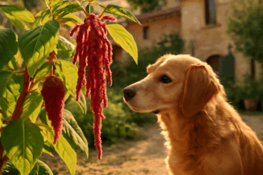 Infiorescenze di amaranto: il pericolo di agosto per i cani