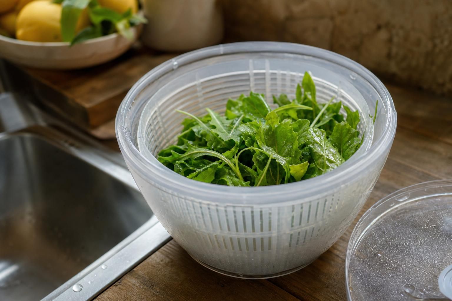 Insalata lavata bene: il gesto semplice che cambia davvero a tavola - dettaglio