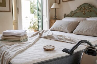 Materasso pieno di polvere? La routine low cost che lo rinfresca davvero