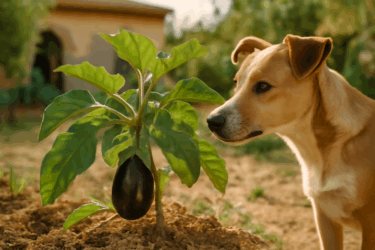 Melanzana: attenzione alle foglie, pericolo per i cani in estate