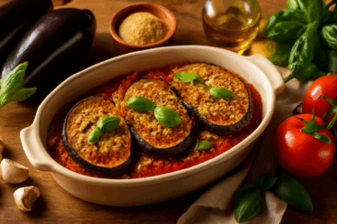 Melanzane alla parmigiana vegane: il trucco della pastella di ceci