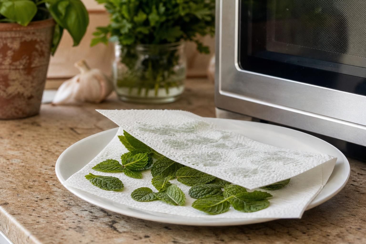 Menta secca in forno o microonde: il trucco semplice per averla pronta - dettaglio