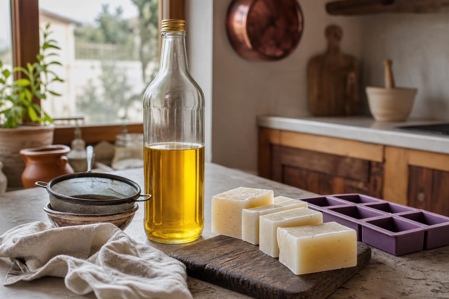 L’olio fritto non si butta: così diventa un sapone utile in casa