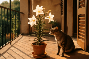 Agosto in fiore: le 3 piante che mettono a rischio il tuo gatto