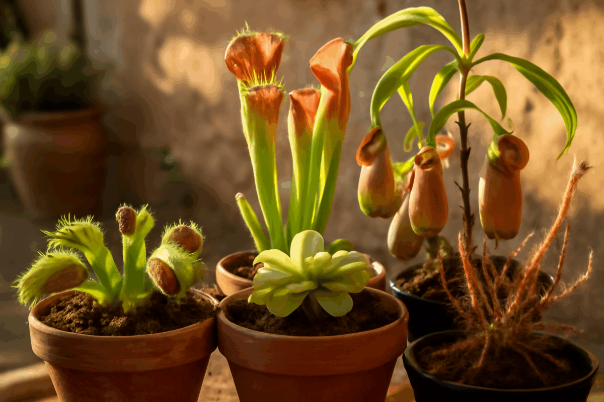 Piante carnivore facili da coltivare in casa