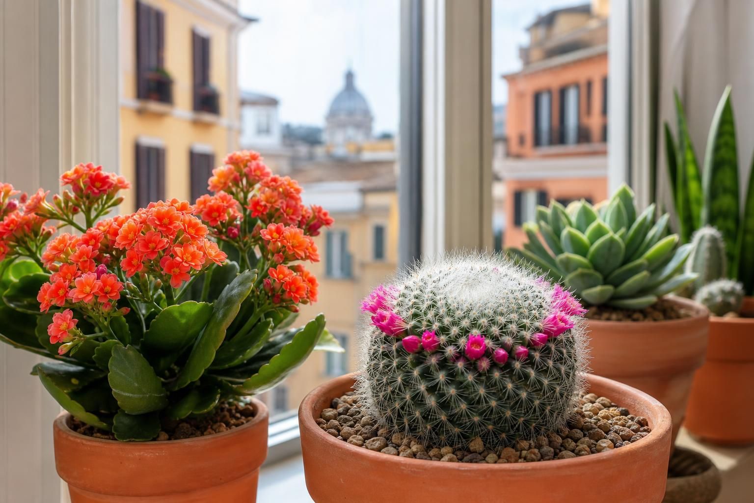 Le piante grasse che fioriscono per mesi e chiedono poche cure - dettaglio