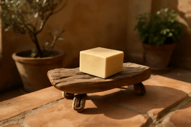 Porta-sapone da legno di mare: fai da te sostenibile