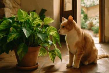 Pothos in casa: il pericolo nascosto per i gatti ad agosto