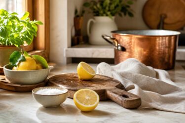 Sale fino e limone in casa: 8 usi pratici per macchie e cattivi odori