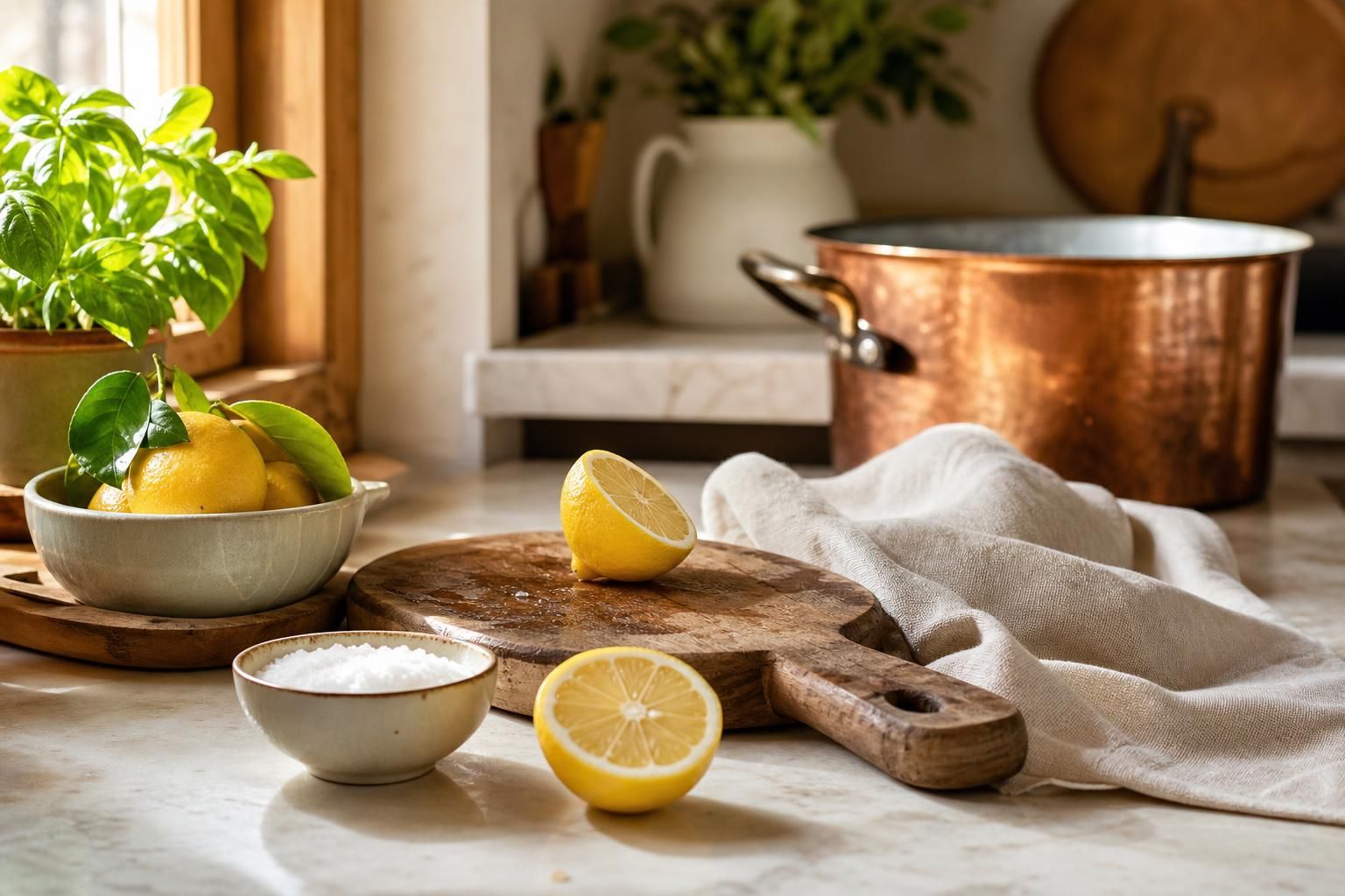 Sale fino e limone in casa: 8 usi pratici per macchie e cattivi odori