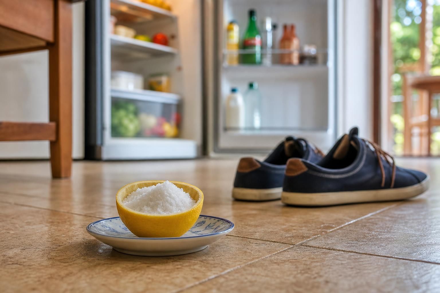 Sale fino e limone in casa: 8 usi pratici per macchie e cattivi odori - dettaglio