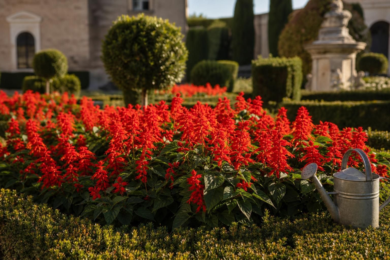 Salvia splendens sempre in fiore: i gesti giusti fino a settembre - approfondimento