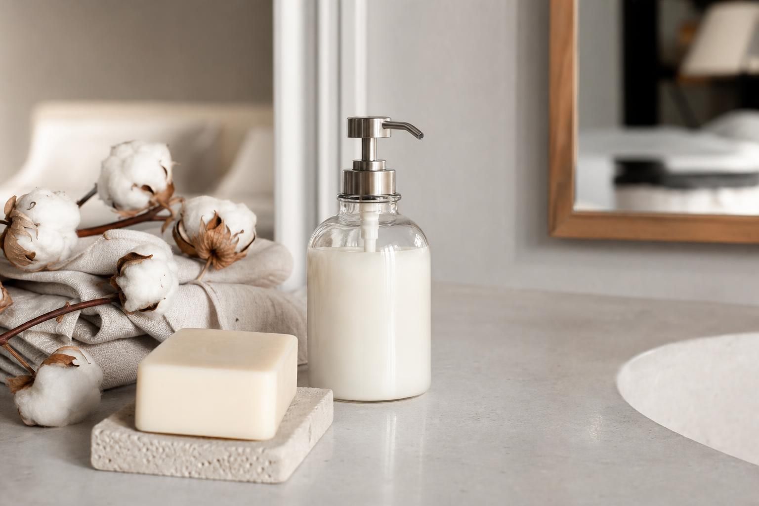 Sapone neutro al latte di cotone: quando usarlo se la pelle tira