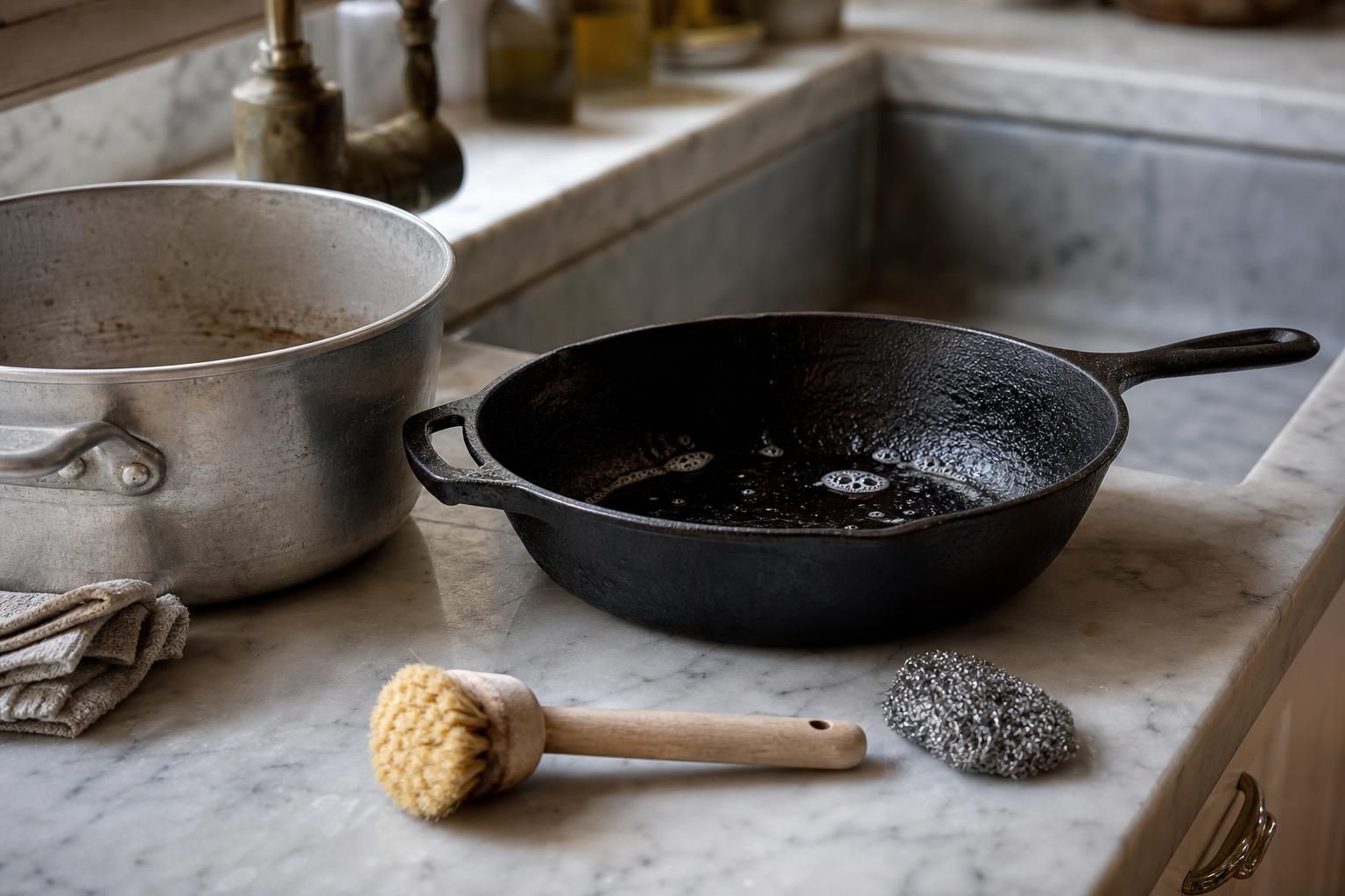 Sapone per piatti: dove non usarlo per non rovinare legno, ghisa e cristallo - dettaglio