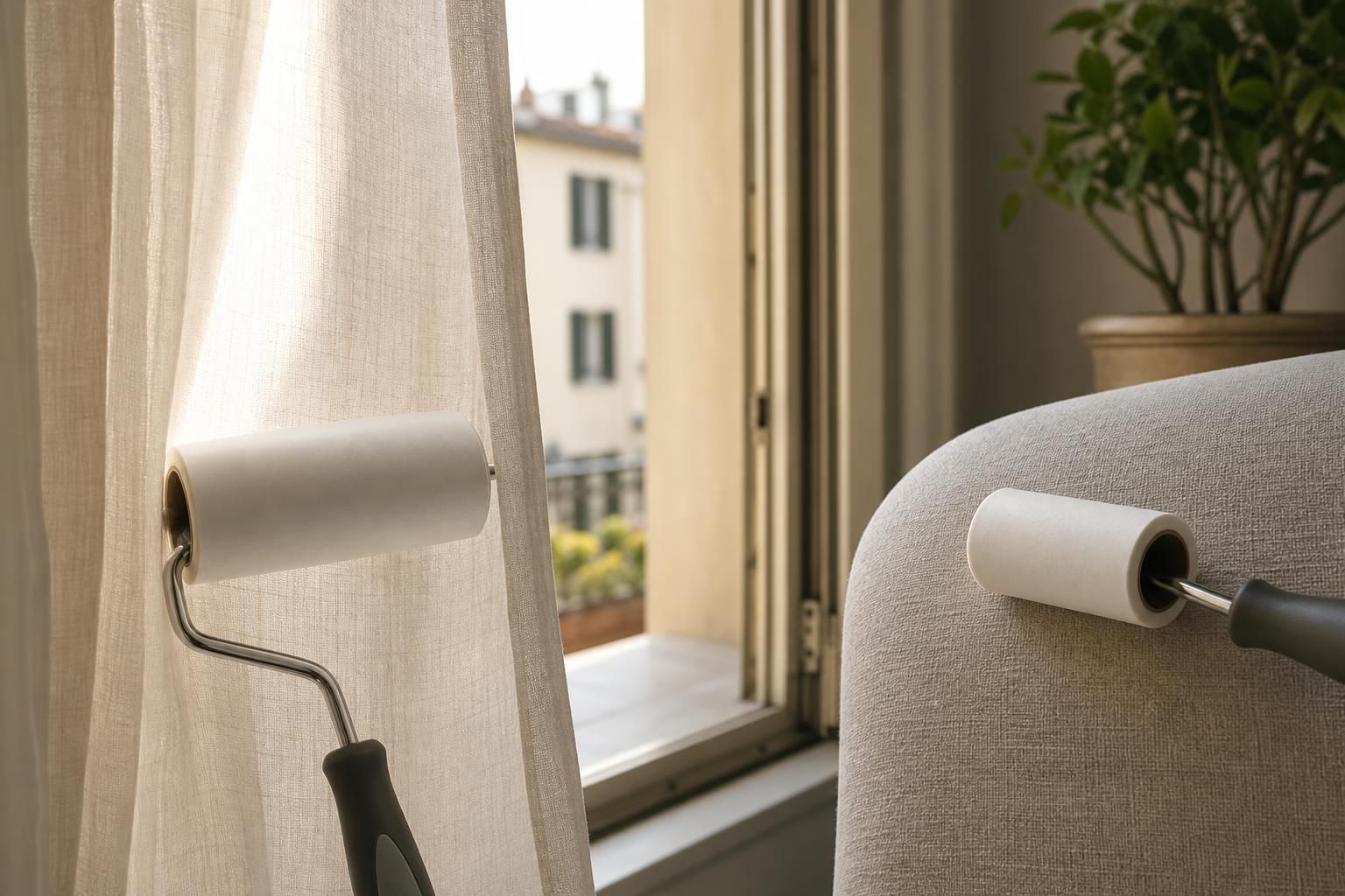 La spazzola adesiva non serve solo ai vestiti: 10 usi furbi in casa - dettaglio