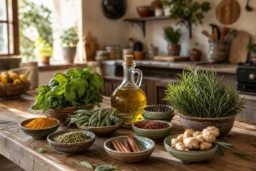 Spezie ed erbe aromatiche: piccoli gesti che rendono i piatti più sani