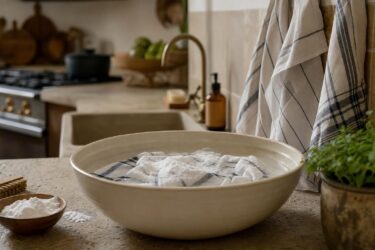 Strofinacci da cucina che puzzano? I 3 rimedi naturali che funzionano davvero