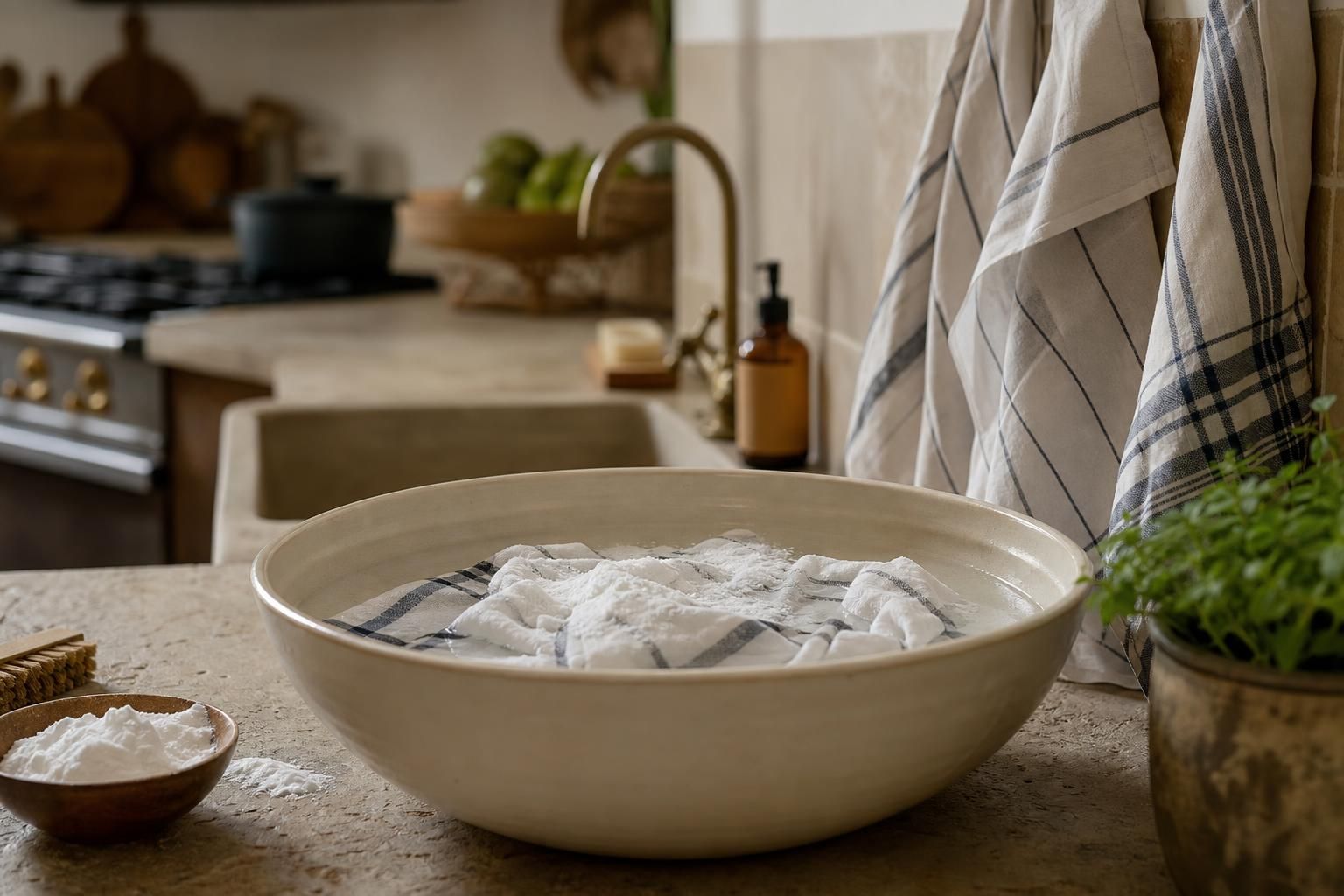Strofinacci da cucina che puzzano? I 3 rimedi naturali che funzionano davvero