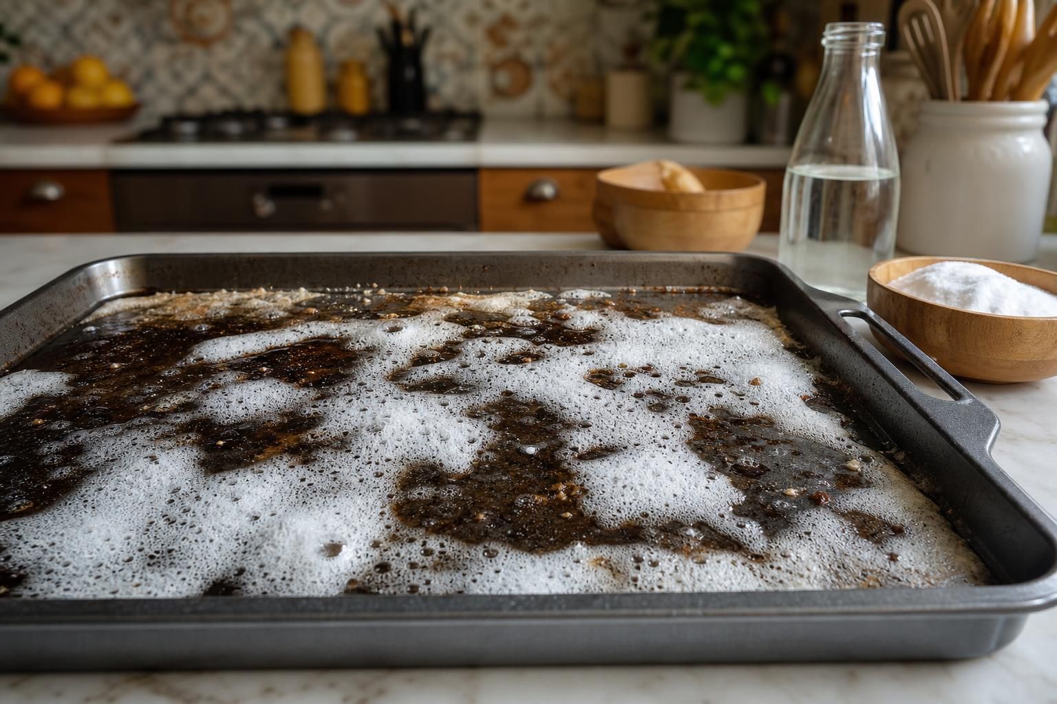 Teglie da forno incrostate? I rimedi naturali che le fanno tornare pulite - dettaglio