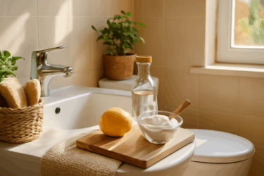 Pulire i sanitari del bagno senza candeggina: 3 ricette efficaci