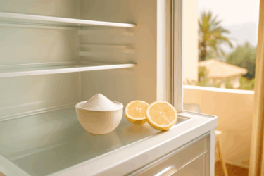 Eliminare gli odori dal frigo prima della partenza: 7 trucchi naturali