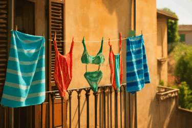 Lavare costumi e teli mare: senza rovinare i colori