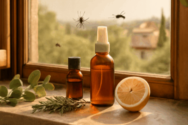 Combattere insetti estivi con prodotti naturali: ragni, mosche, moscerini